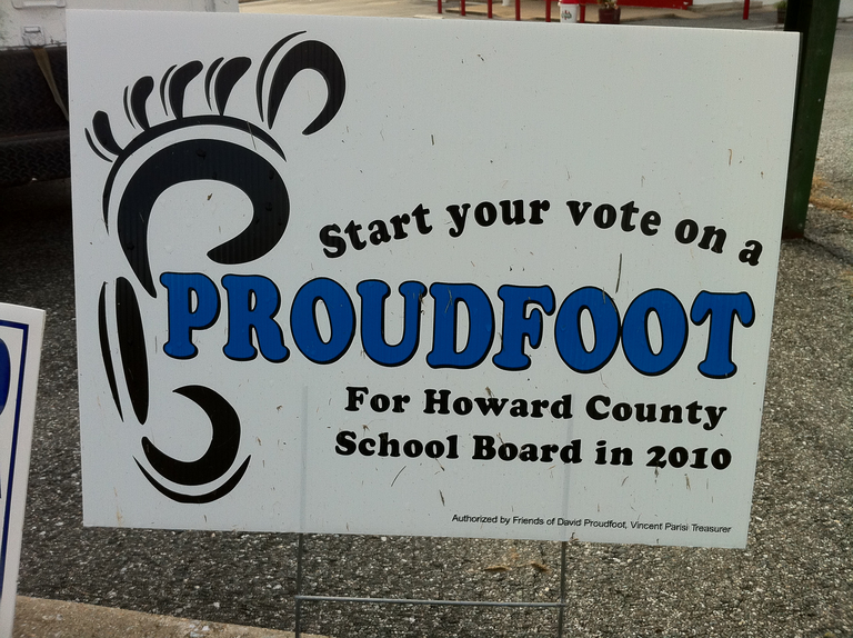 David Proudfoot for Board of Education (2010)